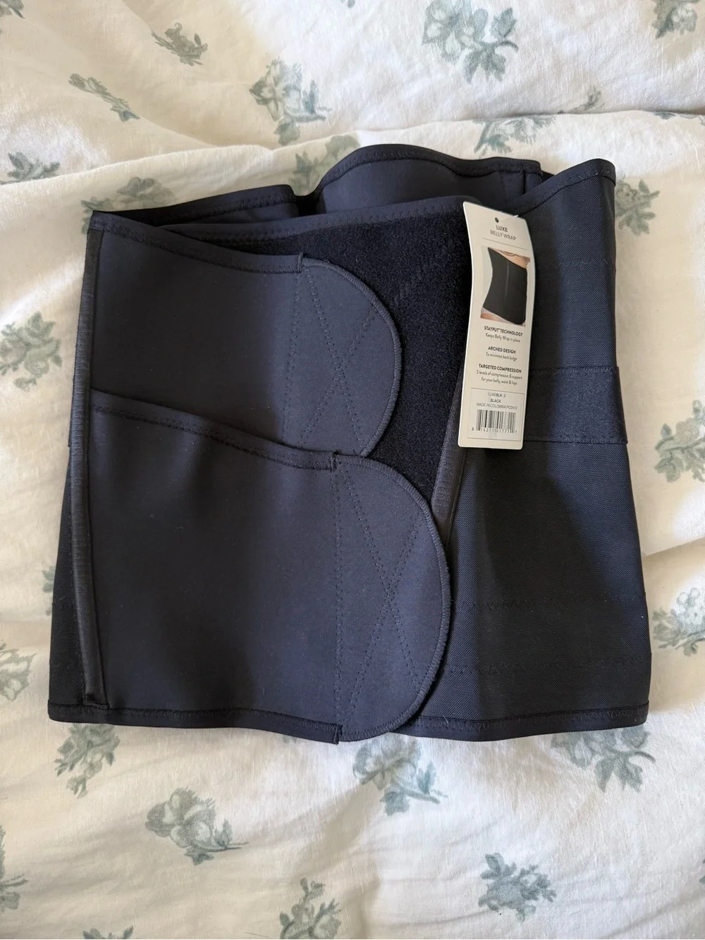 Belly Bandit Black Postpartum Waist Support Belt